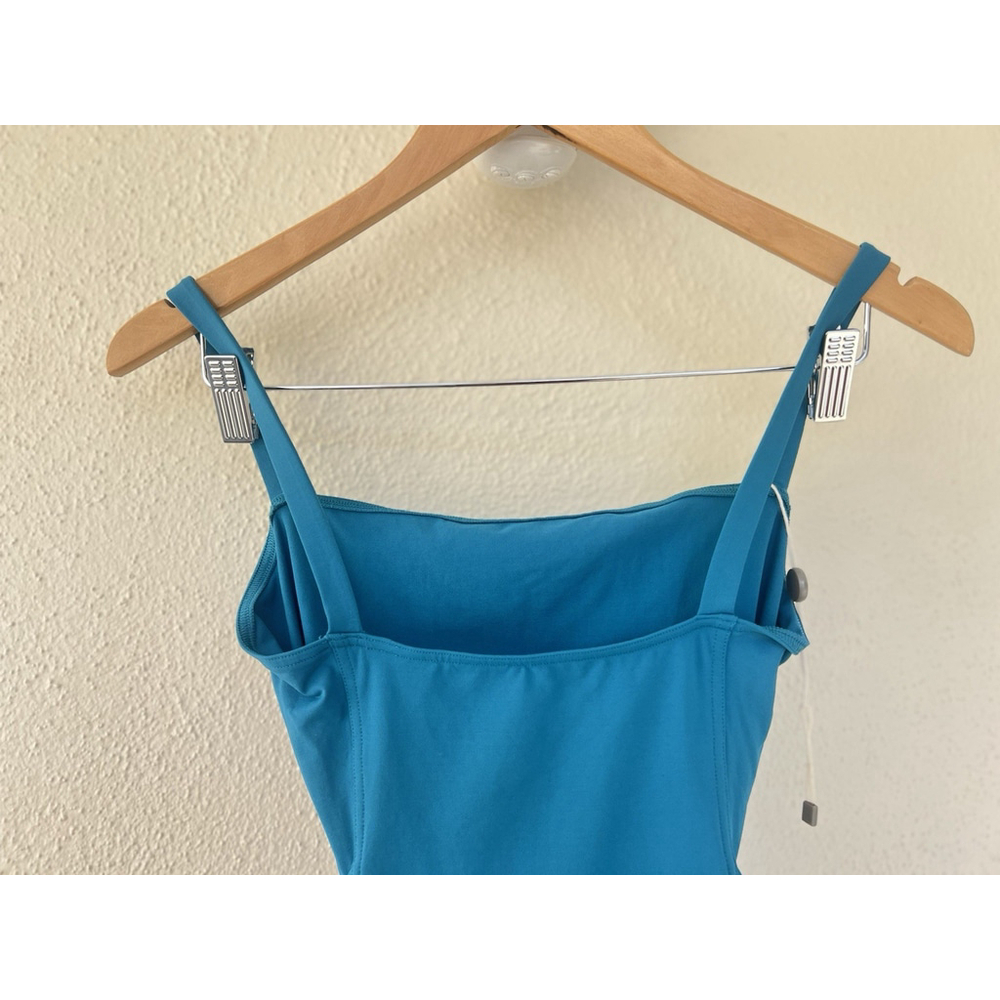 NWT Eres Guilty Belted Swimsuit Turquoise Women’s Size FR 42 US 10 - Picture 5 of 8